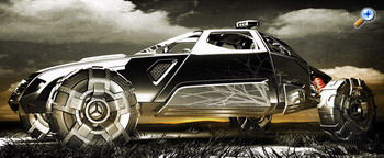 dessin du design concept mojave runner